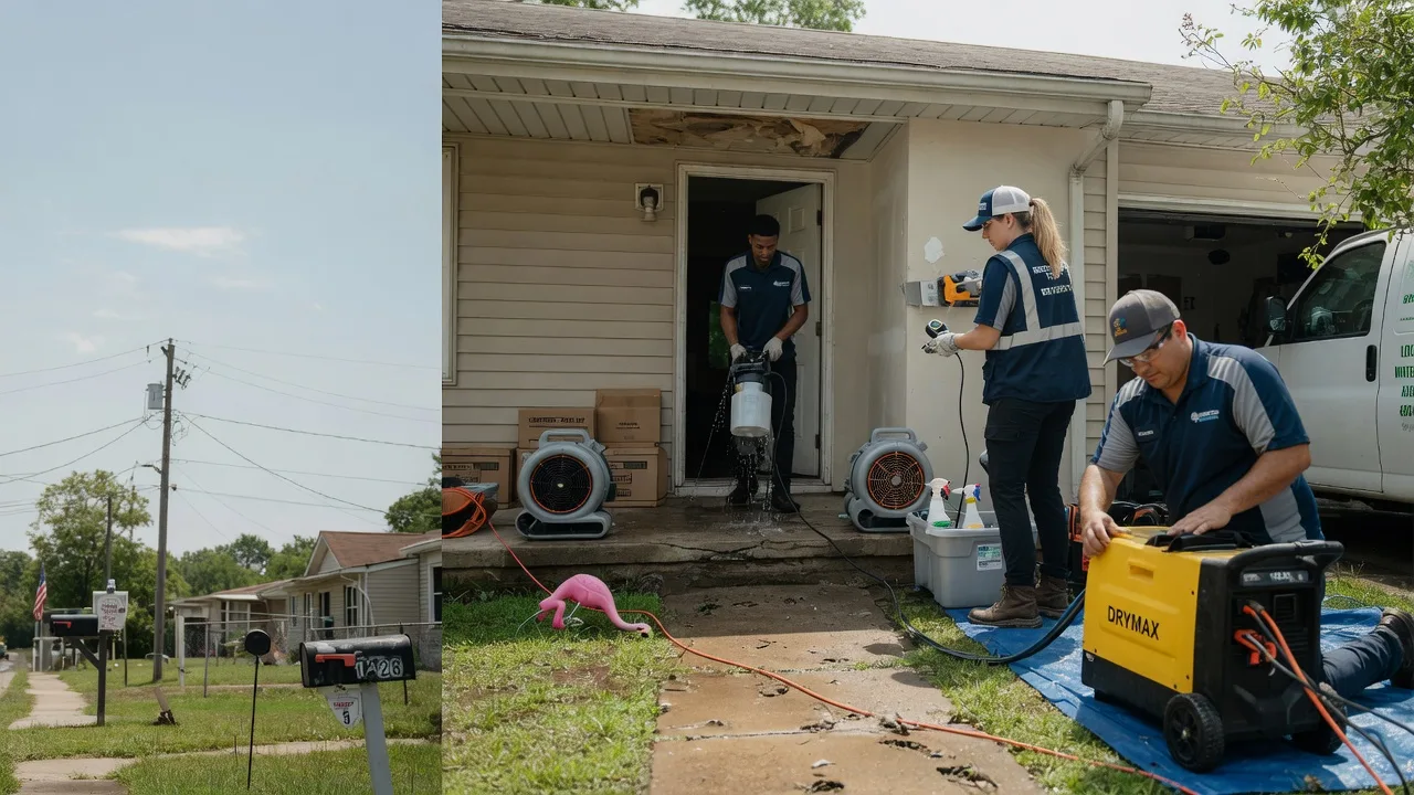 Storm Damage Water Removal in Labadieville, LA near me